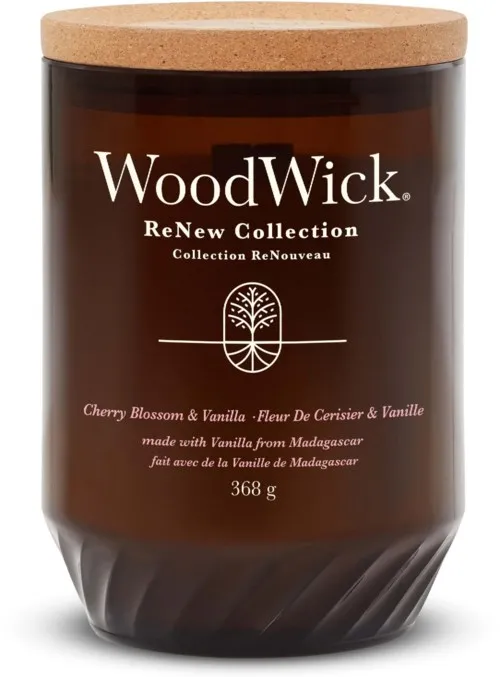 WoodWick Cherry Blossom & Vanilla Renew Candle Large