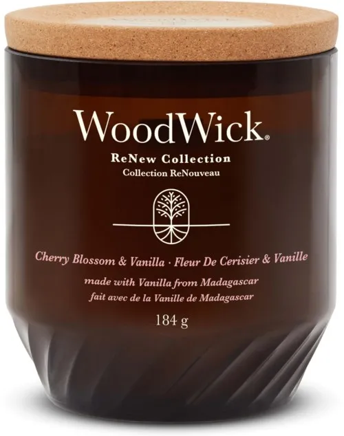 WoodWick Cherry Blossom & Vanilla Renew Candle Medium