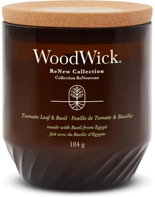 WoodWick Tomato Leaf & Basil Renew Candle Medium