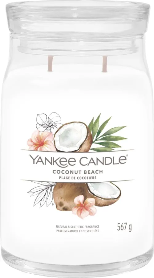 Yankee Candle Coconut Beach Signature Jar Large